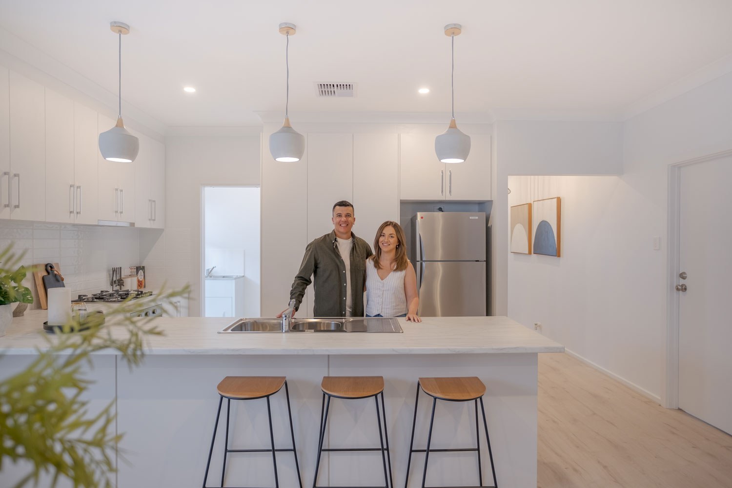 Building a home is just another first for Luke & Kim Schmidt.